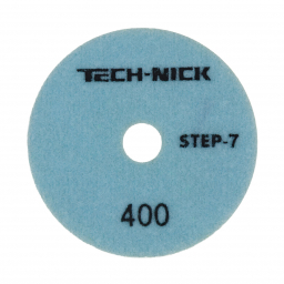 агшк tech-nick step-7 100*3,5 мм №400 гранит, мрамор, сухая и мокрая шлифовка