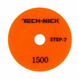 агшк tech-nick step-7 100*3,5 мм №1500 гранит, мрамор, сухая и мокрая шлифовка
