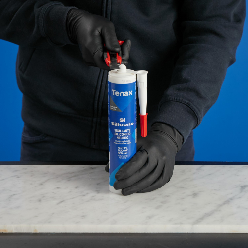 герметик si silicone grey (серый)   0,3л tenax