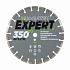 диск алмазный отрезной сегментный expert 350*25,4*3,2 мм бетон/железобетон сухой-мокрый рез diamaster