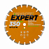 диск алмазный отрезной сегментный expert 350*25,4*3,2 мм кирпич/асфальт сухой-мокрый рез diamaster