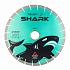 диск алмазный отрезной сегментный shark 350*60/50*3,2 мм arix гранит мокрый рез tech-nick
