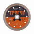 диск алмазный отрезной турбо с фланцем tech-nick topcut 125*m14*1,2/0,8 мм гранит керамогранит кирпич сухой-мокрый рез