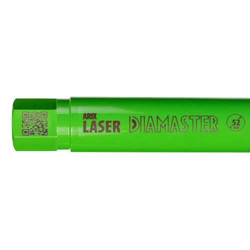 коронка алмазная по железобетону diamaster laser arix 1'1/4 диаметр 52мм высота 450мм сухой-мокрый рез