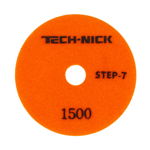 агшк tech-nick step-7 100*3,5 мм №1500 гранит, мрамор, сухая и мокрая шлифовка