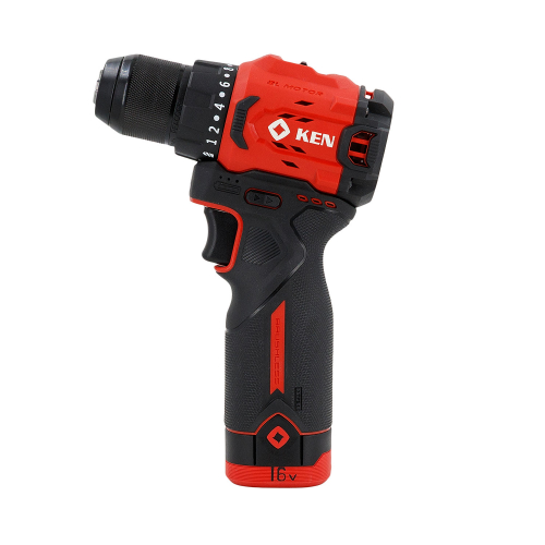 шуруповерт аккумуляторный бесщеточный bl7316x-20c ken