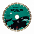 диск алмазный отрезной сегментный бесшумный shark silent 350*60/50*(40/37*3,2*20) мм arix гранит мокрый рез tech-nick