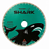 диск алмазный отрезной сегментный shark 600*90/60/50*4,6 мм arix/гранит мокрый рез tech-nick