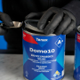клей эпоксидный двухкомпонентный для камня domo-10 белый густой 1+1л  tenax