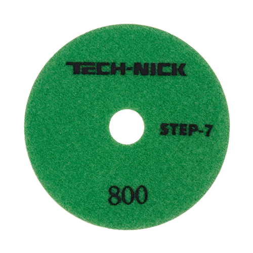 агшк tech-nick step-7 100*3,5 мм №800 гранит, мрамор, сухая и мокрая шлифовка
