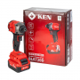 винтоверт аккумуляторный бесщеточный ударный (импакт) bl6720d-40c ken