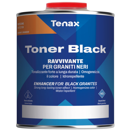 пропитка водоотталкивающая для камня tenax toner black (усилитель черного цвета) 1л
