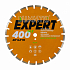 диск алмазный отрезной сегментный expert 400*25,4*3,2 мм кирпич/асфальт сухой-мокрый рез diamaster
