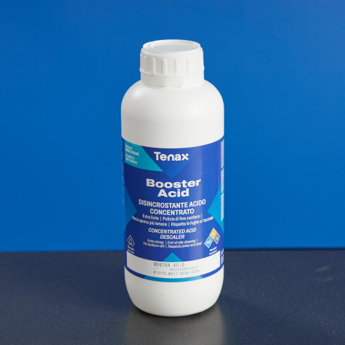 очиститель гранита и керамогранита tenax booster acid (общее назначение/кислота) 1л