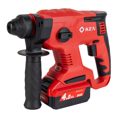 перфоратор аккумуляторный бесщеточный ken bl2120-40c 20v/4.0ah