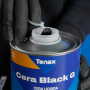 воск для полировки гранита жидкий cera black g черный 1л tenax