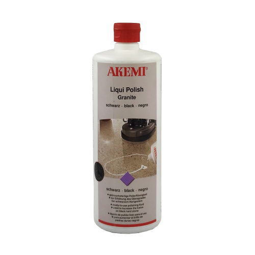 полироль для гранита liqui polish black 1л -11820- akemi