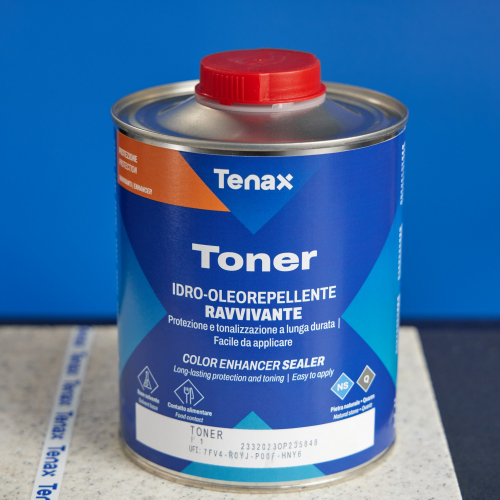 пропитка водоотталкивающая для камня tenax toner (усилитель цвета, пищевая безопасность) 1л