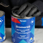 клей эпоксидный двухкомпонентный для камня domo-10 белый густой 1+1л  tenax