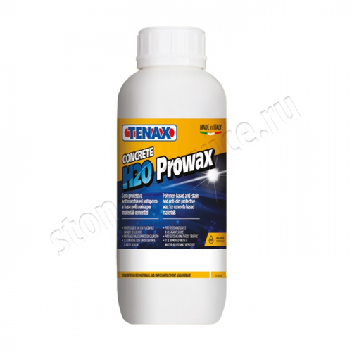 воск жидкий для защиты бетона tenax concrete prowax (защита, блеск) 1л