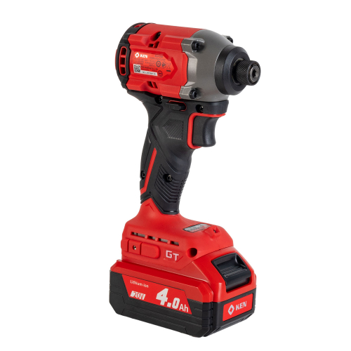 винтоверт аккумуляторный бесщеточный ударный (импакт) bl6720d-40c ken