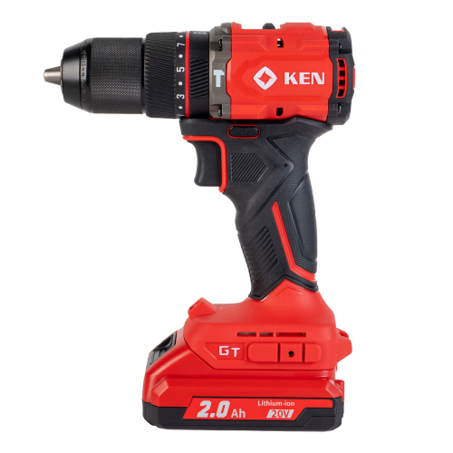 шуруповерт аккумуляторный бесщеточный ударный (импакт) bl7220d-20c ken
