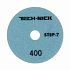 агшк tech-nick step-7 100*3,5 мм №400 гранит, мрамор, сухая и мокрая шлифовка