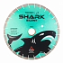 диск алмазный отрезной сегментный бесшумный shark silent 400*60/50*3,6*15 мм arix гранит мокрый рез tech-nick