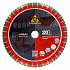 диск алмазный отрезной сегментный бесшумный arix 500*60/50*4,0 мм flower flat u# гранит мокрый рез vision