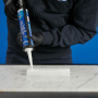 герметик si silicone grey (серый)   0,3л tenax