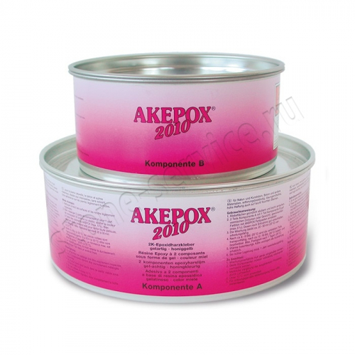 клей эпоксидный двухкомпонентный для камня akepox 2010 медовый (прозрачный) желеобразный 1,5+0,75кг -10623- akemi