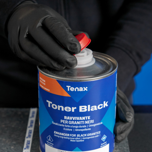 пропитка водоотталкивающая для камня tenax toner black (усилитель черного цвета) 1л