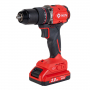 шуруповерт аккумуляторный бесщеточный ударный (импакт) bl7220d-20c ken