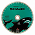 диск алмазный отрезной сегментный shark 500*90/60/50*4,2 мм arix/гранит мокрый рез tech-nick