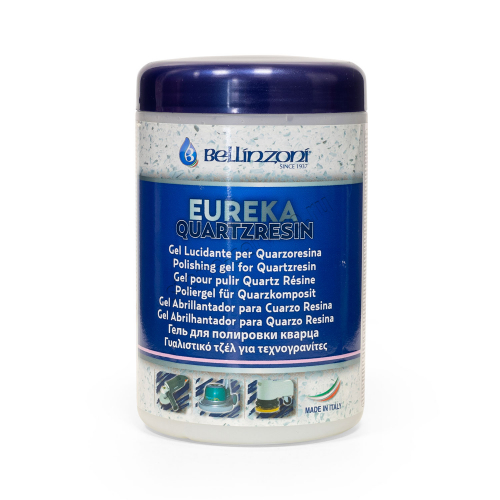 гель полировальный для искусственного камня eureka quartz gel 1л (кварцевый агломерат) bellinzoni
