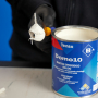 клей эпоксидный двухкомпонентный для камня domo-10 белый густой 1+1л  tenax