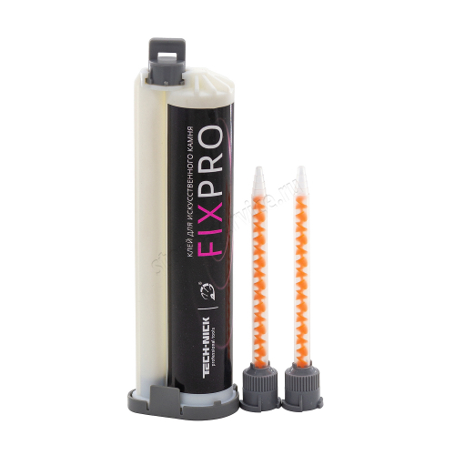 клей акриловый для искусственного камня fixpro 75см3 (мл) (белый/arctic white) tech-nick