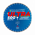 диск алмазный отрезной сегментный laser ultra  500*25,4*4,0 мм железобетон сухой-мокрый рез diamaster
